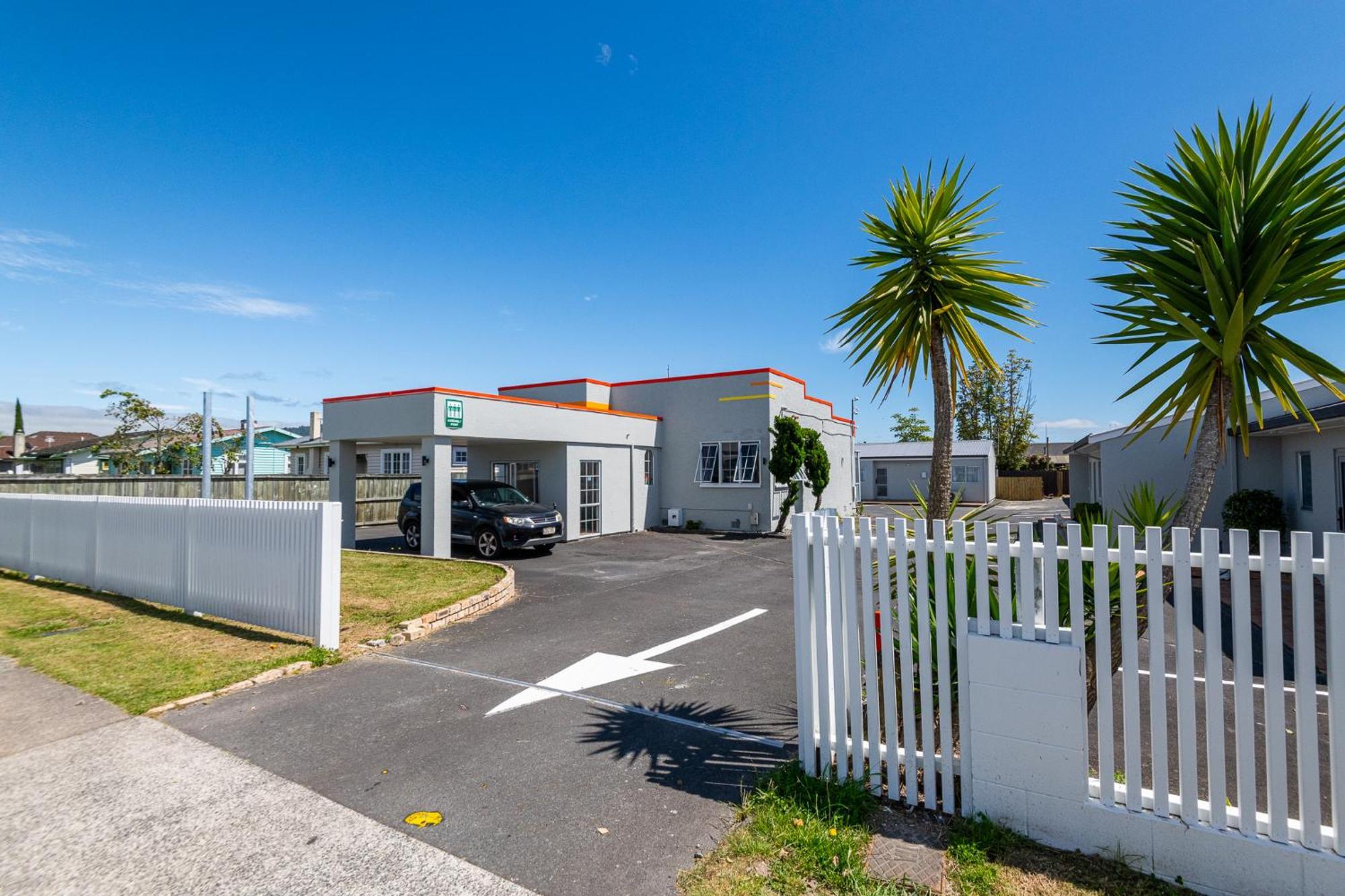 Aurora City Suites Motel Rotorua Buitenkant foto