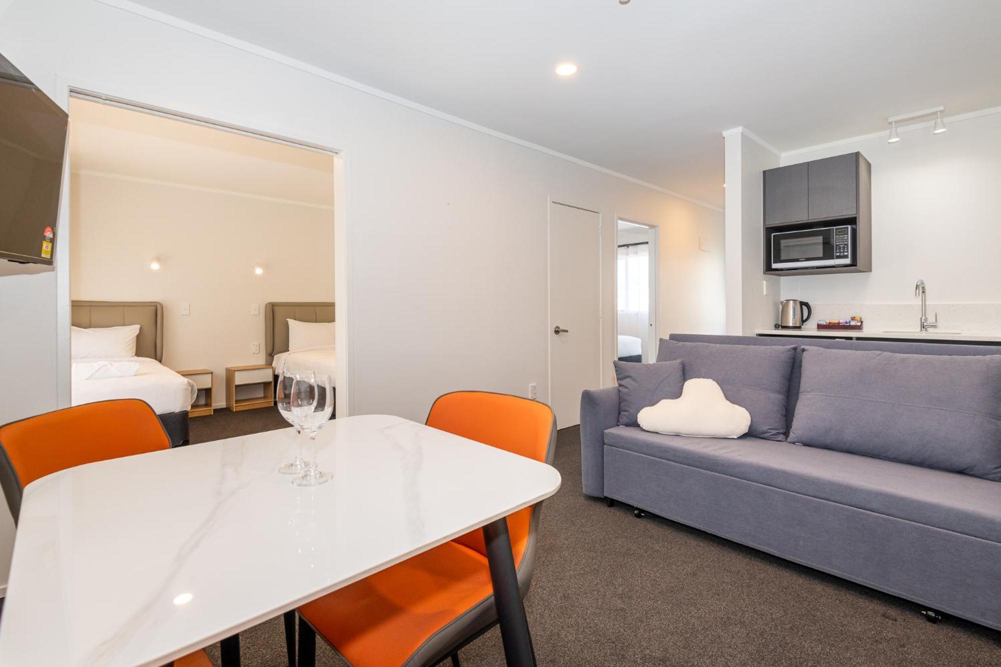 Aurora City Suites Motel Rotorua Buitenkant foto