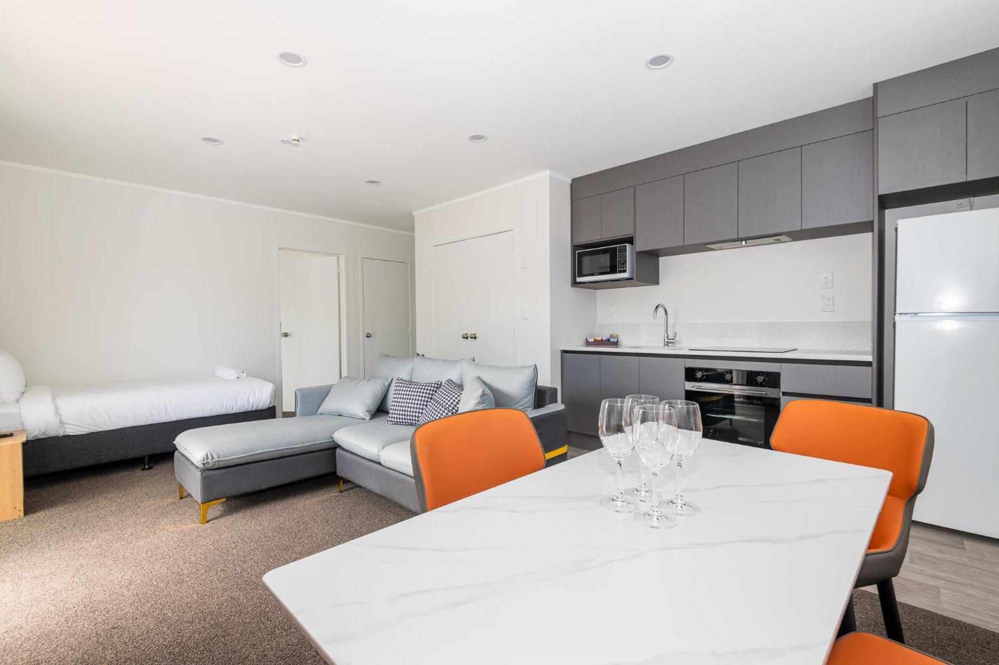 Aurora City Suites Motel Rotorua Buitenkant foto