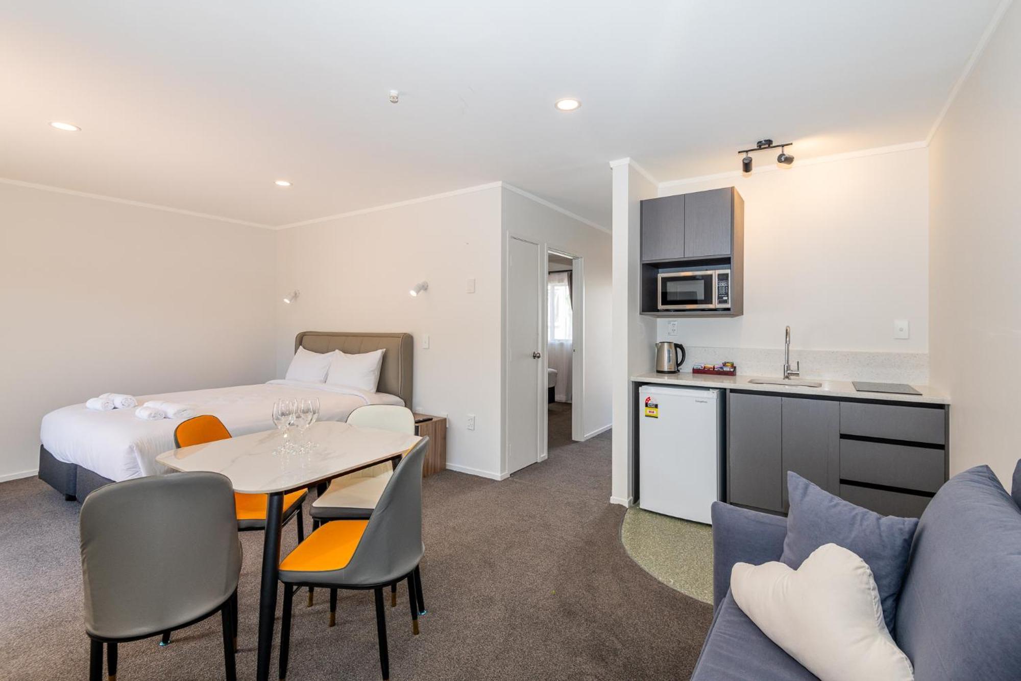 Aurora City Suites Motel Rotorua Buitenkant foto
